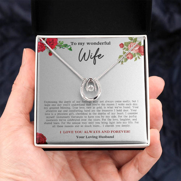 To My Wonderful Wife - Necklace