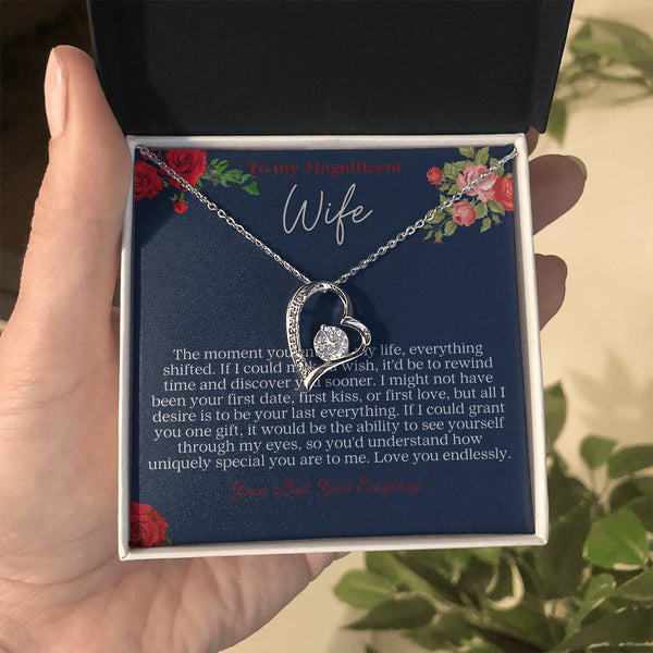 To My Magnificent Wife - Forever Necklace