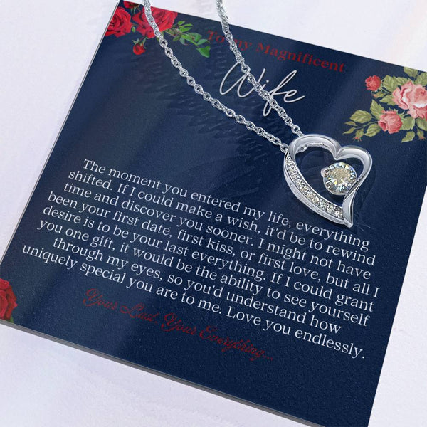 To My Magnificent Wife - Forever Necklace